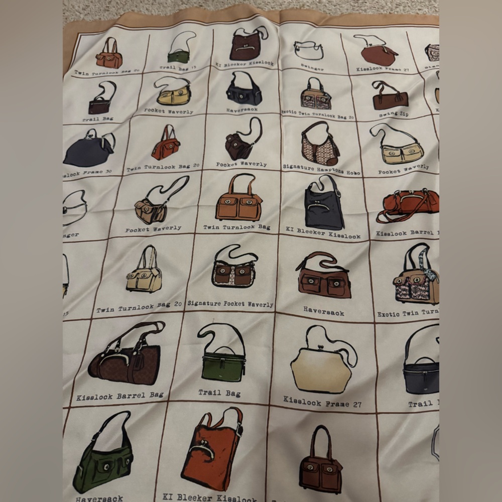 NWT Coach Spring 2026 Catalog Scarf - Picture 5 of 7